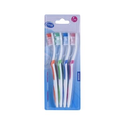 Excellent Care Zahnbürsten-Set - Weiche Borsten, Ergonomischer Griff Excellent Care Zahnbürsten-Set - Weiche Borsten, Ergonomischer Griff