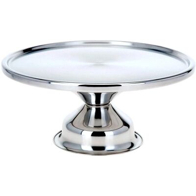 Excellent Houseware Stainless Steel Cake Plate - Cake Stand & Serving Dish Excellent Houseware Stainless Steel Cake Plate - Cake Stand & Serving Dish