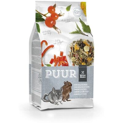 Witte Molen Puur Chinchilla & Degu Fôr - 2kg Witte Molen Puur Chinchilla & Degu Fôr - 2kg