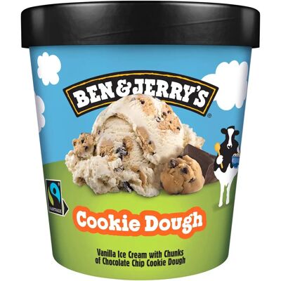 Παγωτό Cookie Dough της Ben & Jerry’s - Premium Βανίλια με Κομμάτια Μπισκότου Παγωτό Cookie Dough της Ben & Jerry’s - Premium Βανίλια με Κομμάτια Μπισκότου