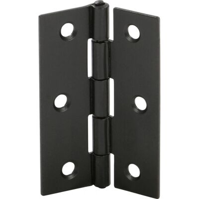 Smartwares Zwarte 75x49mm Scharnier - Hinge Smartwares Zwarte 75x49mm Scharnier - Hinge