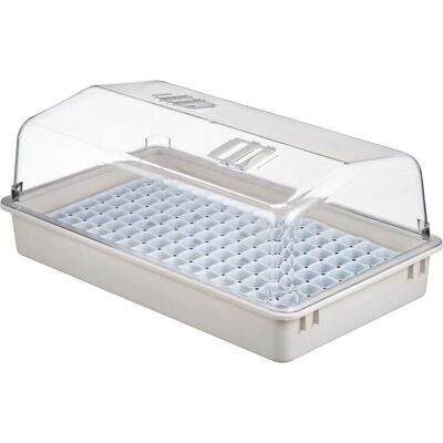 vidaXL Natuur Kweekset - Tuinplant - 55x31x22 cm vidaXL Natuur Kweekset - Tuinplant - 55x31x22 cm