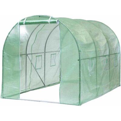 Nature Gewächshaus 3,5x2x2 m Grün - Gewächshaus Nature Gewächshaus 3,5x2x2 m Grün - Gewächshaus