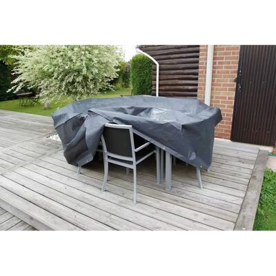 vidaXL Tuinmeubelhoes - 90x325 cm Donkergrijs UV-Resistent vidaXL Tuinmeubelhoes - 90x325 cm Donkergrijs UV-Resistent