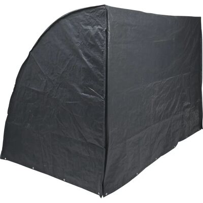 vidaXL Tuin Schommelhoesbescherming - Grijs - 255x170x143 cm vidaXL Tuin Schommelhoesbescherming - Grijs - 255x170x143 cm