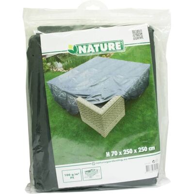 vidaXL Tuinmeubelhoes 250x250x70cm Grijs - Tuinmeubelhoes vidaXL Tuinmeubelhoes 250x250x70cm Grijs - Tuinmeubelhoes