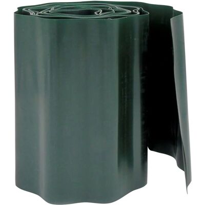 Natuurlijke tuinrand - Groen - Flexibel, Gekruld - 20cm x 9m Natuurlijke tuinrand - Groen - Flexibel, Gekruld - 20cm x 9m