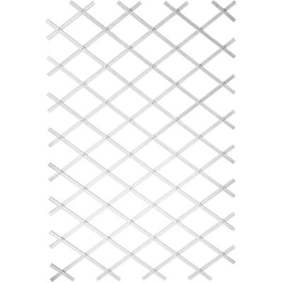 vidaXL Treillis de Jardin 50x150 cm PVC Blanc - Treillis de Jardin - Publicité vidaXL Treillis de Jardin 50x150 cm PVC Blanc - Treillis de Jardin - Publicité
