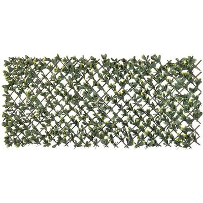 Treillis de jardin VidaXL avec feuilles de ligustre - 180x90cm - Publicité Treillis de jardin VidaXL avec feuilles de ligustre - 180x90cm - Publicité