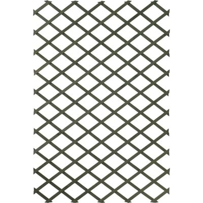 VidaXL Gartengitter 100x200cm Holz Grün Kletterpflanzenstütze VidaXL Gartengitter 100x200cm Holz Grün Kletterpflanzenstütze