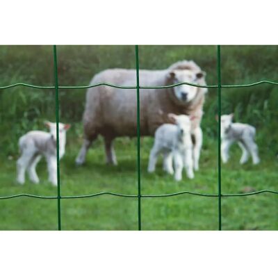vidaXL Clôture en Grillage Rectangulaire Verte - Clôture - Publicité vidaXL Clôture en Grillage Rectangulaire Verte - Clôture - Publicité