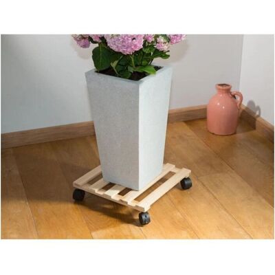 Supporto per Vasi in Abete Naturale - 35x35x7,4cm Supporto per Vasi in Abete Naturale - 35x35x7,4cm