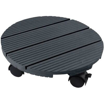 vidaXL Nature Plant Roller Ø30 cm Antraciet - Plant Roller vidaXL Nature Plant Roller Ø30 cm Antraciet - Plant Roller