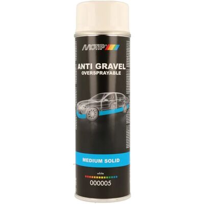 Motip Spray branco de alta resistência para proteção de chassis - proteção de chassis Motip Spray branco de alta resistência para proteção de chassis - proteção de chassis