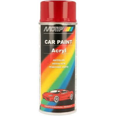 Spray de pintura de coche Motip M41195 Rojo - Pintura de coche Spray de pintura de coche Motip M41195 Rojo - Pintura de coche