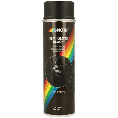 MOTIP-DUPLI MOTIP Μαύρη σατέν σπρέι 500ml - Σπρέι βαφή MOTIP-DUPLI MOTIP Μαύρη σατέν σπρέι 500ml - Σπρέι βαφή