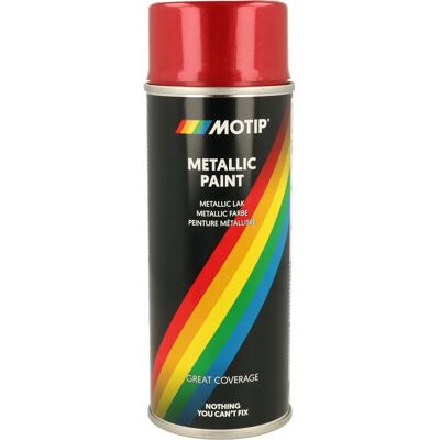 Motip Spuitverf - Rood Metallic - Hoge Kwaliteit Afwerking Motip Spuitverf - Rood Metallic - Hoge Kwaliteit Afwerking