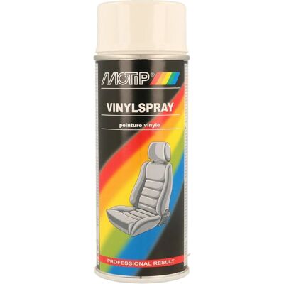 Motip Wit Spray - Vinyl, Leer, Kunstleer Reparatie - Sprayverf Motip Wit Spray - Vinyl, Leer, Kunstleer Reparatie - Sprayverf