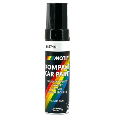 Motip 945715 Pincel de retoque de pintura blanco - Herramienta de retoque Motip 945715 Pincel de retoque de pintura blanco - Herramienta de retoque