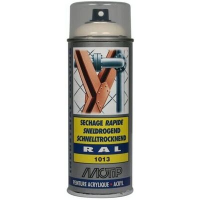 Smalto industriale Motip RAL 1013 Bianco Perla - Spray Smalto industriale Motip RAL 1013 Bianco Perla - Spray