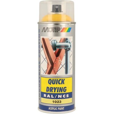 Motip Spray Giallo Segnalazione - Vernice in bombolette Motip Spray Giallo Segnalazione - Vernice in bombolette