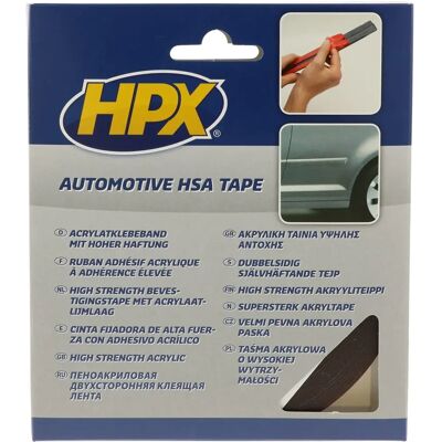 HPX Hochleistungs-Acryl-Doppelseitiges Klebeband - Anthrazit - 12mm x 10m - Produkttyp HPX Hochleistungs-Acryl-Doppelseitiges Klebeband - Anthrazit - 12mm x 10m - Produkttyp