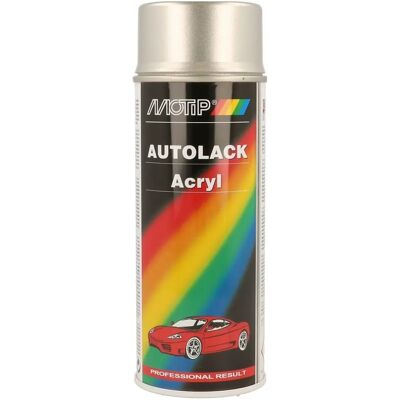 Vernice auto argento Motip - Asciugatura rapida, resistente ai raggi UV, 400ml Vernice auto argento Motip - Asciugatura rapida, resistente ai raggi UV, 400ml