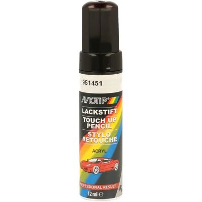 Motip Caneta de Retalho Vermelha Metálica - Pintura para retoques automotivos Motip Caneta de Retalho Vermelha Metálica - Pintura para retoques automotivos