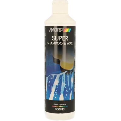Motip Modelo 03942 Champú y cera para coche Azul Motip Modelo 03942 Champú y cera para coche Azul