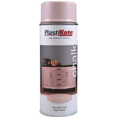 PlastiKote Plasti-kote PKT27105 Spray finition chalk Rose pâle - Peinture en aérosol - Publicité PlastiKote Plasti-kote PKT27105 Spray finition chalk Rose pâle - Peinture en aérosol - Publicité