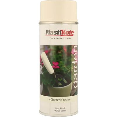 PlastiKote Couleurs de Jardin Crème Coulée Spray - Peinture en Spray - Publicité PlastiKote Couleurs de Jardin Crème Coulée Spray - Peinture en Spray - Publicité