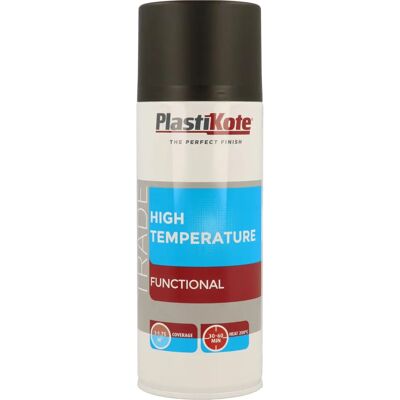 PlastiKote 440.0071018.076 High Temp Spray Paint - Black PlastiKote 440.0071018.076 High Temp Spray Paint - Black