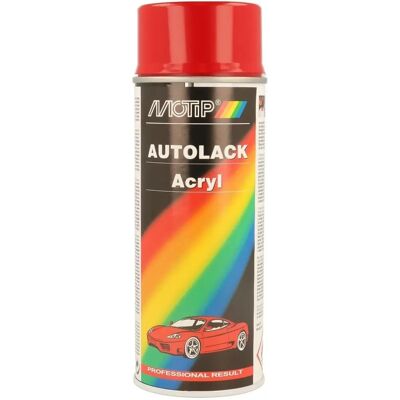 Spray de Pintura Acrílica Roja MOTIP - Pintura para coche - 400 ml Spray de Pintura Acrílica Roja MOTIP - Pintura para coche - 400 ml