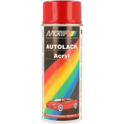 Motip 41630 Tinta Automotiva em Spray Vermelha - 400ml Motip 41630 Tinta Automotiva em Spray Vermelha - 400ml