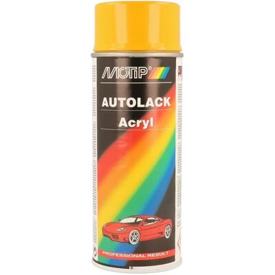 Motip 43260 Gelb Sprühdose - Automobillack, Schnell Trocknend, 400ml Motip 43260 Gelb Sprühdose - Automobillack, Schnell Trocknend, 400ml