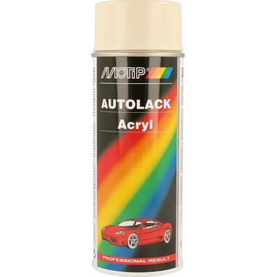 Motip 46050 Tinta em spray branca para carro - Secagem rápida, 400ml Motip 46050 Tinta em spray branca para carro - Secagem rápida, 400ml