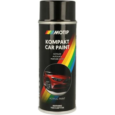 Motip Negro Metálico Aerosol - Pintura para coche - 400ml - Pintura en spray para automóviles Motip Negro Metálico Aerosol - Pintura para coche - 400ml - Pintura en spray para automóviles