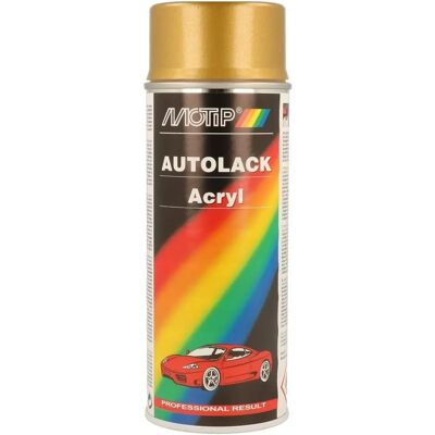 Pintura en spray dorada Motip M52250 - Reparación de carrocería - Alta calidad Pintura en spray dorada Motip M52250 - Reparación de carrocería - Alta calidad