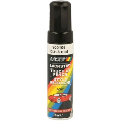Penna Ritocco Nero Opaco Motip - Carrozzeria - 12ml Penna Ritocco Nero Opaco Motip - Carrozzeria - 12ml