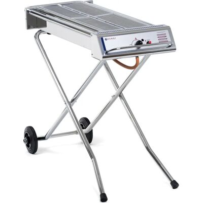 Hendi XENON PRO Barbecue à Gaz en Acier Inox - 7500W - Publicité Hendi XENON PRO Barbecue à Gaz en Acier Inox - 7500W - Publicité