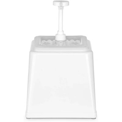 Hendi 203545 Dispensador de Salsa - 2.5L, Blanco, Sin BPA Hendi 203545 Dispensador de Salsa - 2.5L, Blanco, Sin BPA