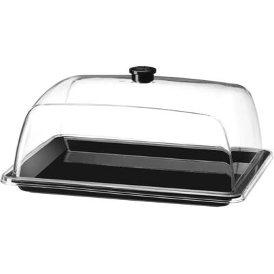 Hendi - 203583 - GN 1/2 - Negro - Bandeja expositora Hendi - 203583 - GN 1/2 - Negro - Bandeja expositora