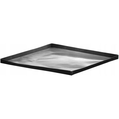 HENDI Bandeja para horno microondas de acero inoxidable - 280x280mm HENDI Bandeja para horno microondas de acero inoxidable - 280x280mm