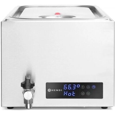 Hendi Kompakt Sous Vide - 20L - Rostfritt stål - Precisa temperatur Hendi Kompakt Sous Vide - 20L - Rostfritt stål - Precisa temperatur