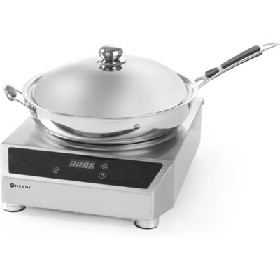 Hendi 239681 - Rozsdamentes acél - Indukciós wok Hendi 239681 - Rozsdamentes acél - Indukciós wok
