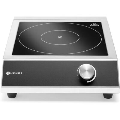Hendi 3500 M - Acier inoxydable - Plaque de cuisson à induction Hendi 3500 M - Acier inoxydable - Plaque de cuisson à induction