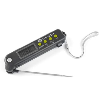 Hendi 271308 Lebensmittelthermometer - Klappbare Sonde - Digital - Küchengerät Hendi 271308 Lebensmittelthermometer - Klappbare Sonde - Digital - Küchengerät