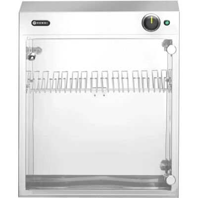 Esterilizador de cuchillos eléctrico Hendi 281246 - Higiénico, 14 Cuchillos, UV 60min Esterilizador de cuchillos eléctrico Hendi 281246 - Higiénico, 14 Cuchillos, UV 60min