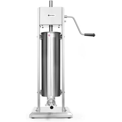 Hendi 282090 Machine à saucisse - Acier inoxydable, 7L, double vitesse - Publicité Hendi 282090 Machine à saucisse - Acier inoxydable, 7L, double vitesse - Publicité