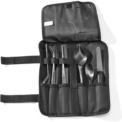 Hendi Kock- och serveringsset - Professionellt plating-kit - Svart Hendi Kock- och serveringsset - Professionellt plating-kit - Svart
